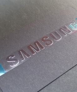 ສະຕິກເກີໂລຫະ Samsung JTT ໂລໂກ້ | ຈີນມືອາຊີບ Custom Metallic Logo Stickers ຜູ້ຜະລິດ, ໂຮງງານຜະລິດ