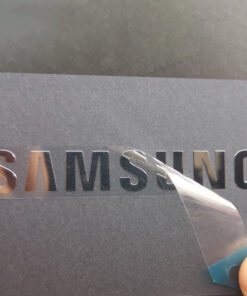 Samsung Metallaufkleber 3 JTT-Logos | China Professionelle Hersteller von benutzerdefinierten metallischen Logoaufklebern, Fabrik