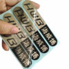 158 loghi JTT | Produttori, fabbrica di adesivi con logo metallico personalizzato professionale in Cina