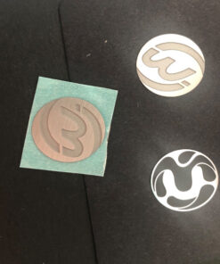 브러시 마감 금속 스티커 6 JTT 로고 | 중국 전문 사용자 정의 금속 로고 스티커 제조 업체, 공장