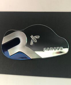 Autocollant en métal pour clubs de golf 15 logos JTT | Chine Fabricants professionnels d'autocollants de logo métallique personnalisés, usine