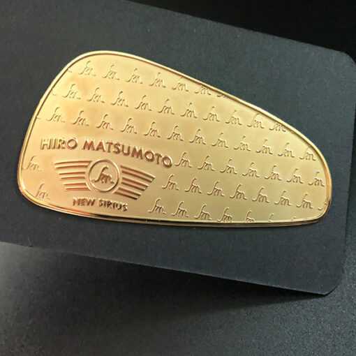 Golfschläger-Metallaufkleber 17 JTT-Logos | China Professionelle Hersteller von benutzerdefinierten metallischen Logoaufklebern, Fabrik