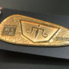 Etiqueta de metal para clubes de golfe 9 logotipos JTT | Fabricantes, fábrica de adesivos com logotipo metálico personalizado profissional na China