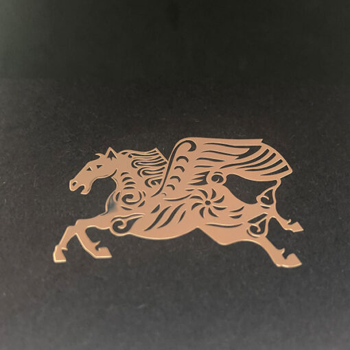 Aushöhlen von Metallaufklebern 19 JTT-Logos | China Professionelle Hersteller von benutzerdefinierten metallischen Logoaufklebern, Fabrik