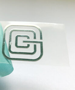 Verpackungsbox-Metallaufkleber 10 JTT-Logos | China Professionelle Hersteller von benutzerdefinierten metallischen Logoaufklebern, Fabrik