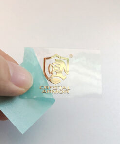 Verpackungsbox-Metallaufkleber 18 JTT-Logos | China Professionelle Hersteller von benutzerdefinierten metallischen Logoaufklebern, Fabrik