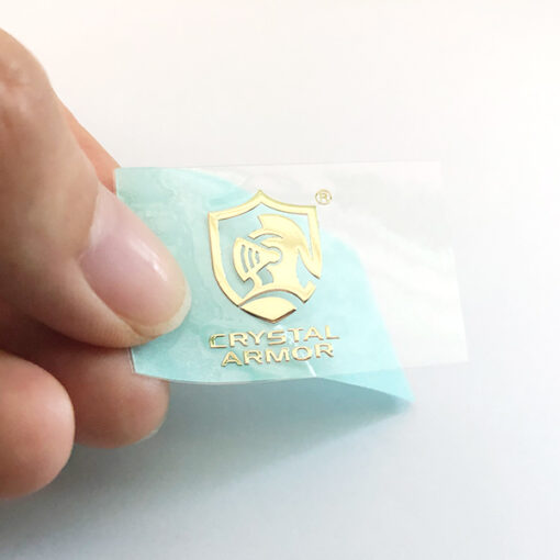 Adesivo in metallo con scatola di imballaggio 19 loghi JTT | Produttori, fabbrica di adesivi con logo metallico personalizzato professionale in Cina