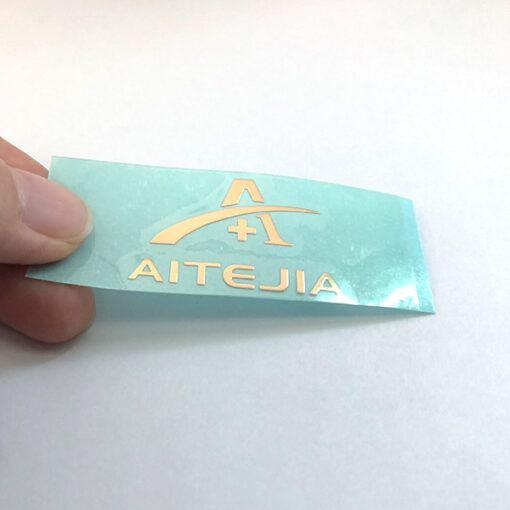 Adesivo de metal para caixa de embalagem 35 logotipos JTT | Fabricantes, fábrica de adesivos com logotipo metálico personalizado profissional na China