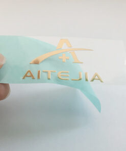 Verpackungsbox-Metallaufkleber 37 JTT-Logos | China Professionelle Hersteller von benutzerdefinierten metallischen Logoaufklebern, Fabrik