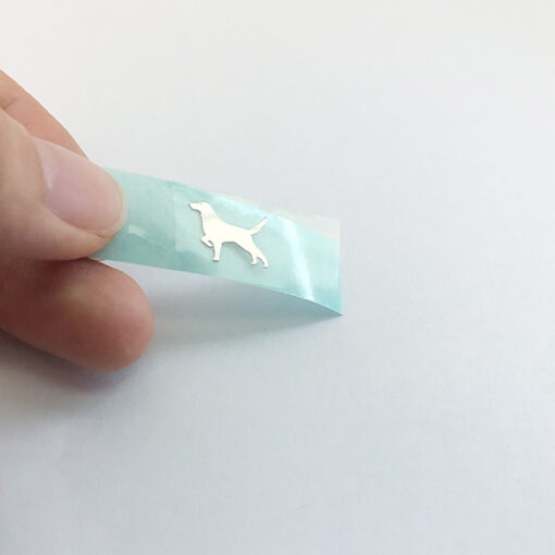 Adesivo de metal para caixa de embalagem 40 logotipos JTT | Fabricantes, fábrica de adesivos com logotipo metálico personalizado profissional na China