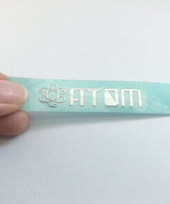 ກ່ອງບັນຈຸໂລຫະສະຕິກເກີ 41 ໂລໂກ້ JTT | ຈີນມືອາຊີບ Custom Metallic Logo Stickers ຜູ້ຜະລິດ, ໂຮງງານຜະລິດ