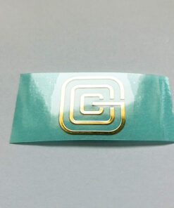 Caja de embalaje Etiqueta metálica 5 logotipos JTT | Fabricantes de pegatinas con logotipos metálicos personalizados profesionales de China, fábrica