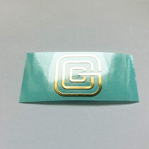Packing Box Metal Sticker 5 JTT logos | China Professional Custom Metallic Logo Stickers Manufacturers, Factory