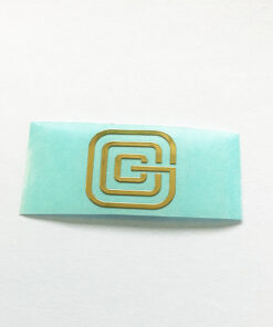Caja de embalaje Etiqueta metálica 6 logotipos JTT | Fabricantes de pegatinas con logotipos metálicos personalizados profesionales de China, fábrica
