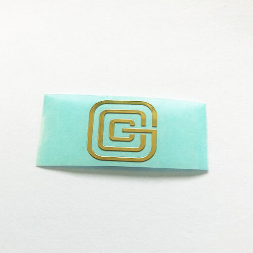 Caja de embalaje Etiqueta metálica 6 logotipos JTT | Fabricantes de pegatinas con logotipos metálicos personalizados profesionales de China, fábrica