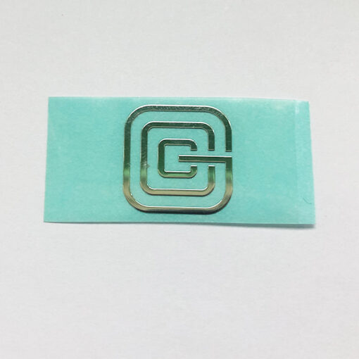 Verpackungsbox-Metallaufkleber 9 JTT-Logos | China Professionelle Hersteller von benutzerdefinierten metallischen Logoaufklebern, Fabrik