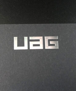 UAG 1 Metallaufkleber JTT-Logos | China Professionelle Hersteller von benutzerdefinierten metallischen Logoaufklebern, Fabrik