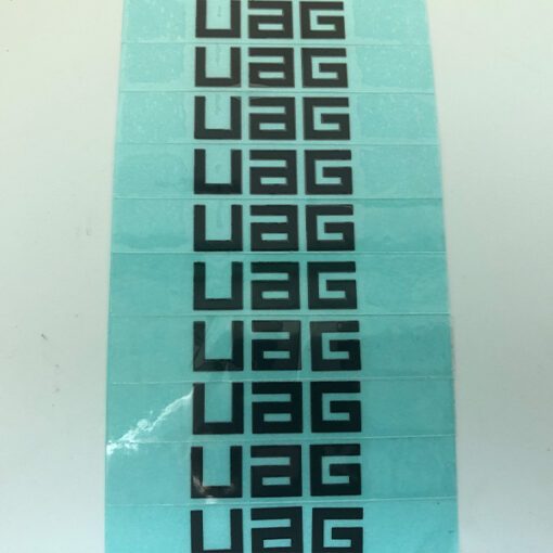 ສະຕິກເກີໂລຫະ UAG 4 ໂລໂກ້ JTT | ຈີນມືອາຊີບ Custom Metallic Logo Stickers ຜູ້ຜະລິດ, ໂຮງງານຜະລິດ