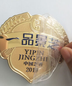 Винная металлическая наклейка 10 логотипов JTT | Китай Профессиональные производители металлических наклеек с логотипом на заказ, Фабрика