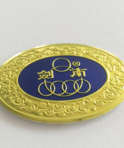 Adhesivo metálico vino 5 logos JTT | Fabricantes de pegatinas con logotipos metálicos personalizados profesionales de China, fábrica