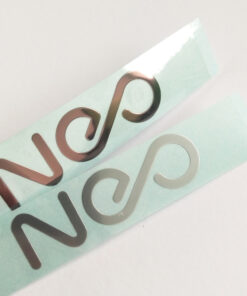 ສະຕິກເກີໂລຫະ nickel 34 JTT logos | ຈີນມືອາຊີບ Custom Metallic Logo Stickers ຜູ້ຜະລິດ, ໂຮງງານຜະລິດ