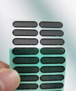 speaker mesh metal sticker 22 JTT logos | China Professional Custom Metallic Logo Stickers Manufacturers, Factory