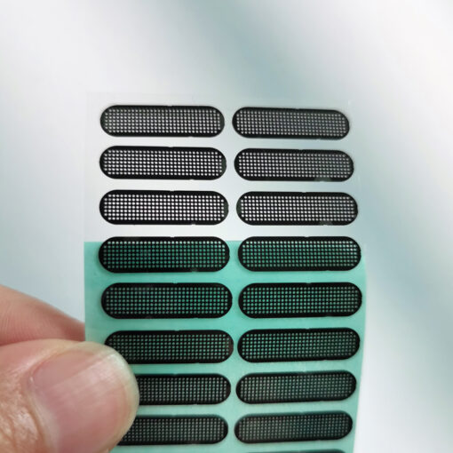 speaker mesh metal sticker 22 JTT logos | China Professional Custom Metallic Logo Stickers Manufacturers, Factory