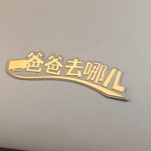 adesivo in metallo in acciaio inossidabile 24 1 loghi JTT | Produttori, fabbrica di adesivi con logo metallico personalizzato professionale in Cina