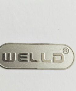 Edelstahl-Metallaufkleber 26 JTT-Logos | China Professionelle Hersteller von benutzerdefinierten metallischen Logoaufklebern, Fabrik