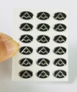 车标10 loghi JTT | Produttori, fabbrica di adesivi con logo metallico personalizzato professionale in Cina