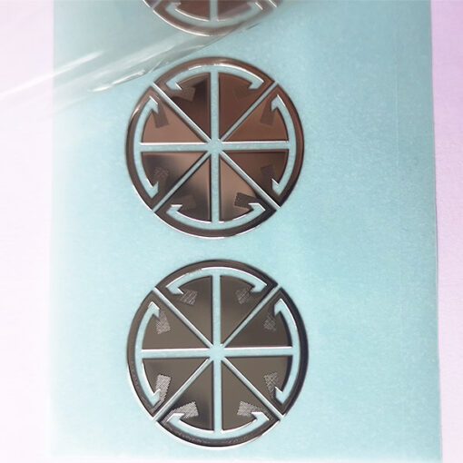 Nickel-Metall-Aufkleber 46 JTT-Logos | China Professionelle Hersteller von benutzerdefinierten metallischen Logo-Aufklebern, Fabrik
