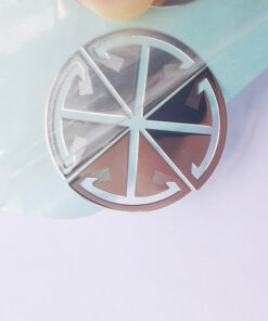 ສະຕິກເກີໂລຫະ nickel 47 ໂລໂກ້ JTT | ຈີນມືອາຊີບ Custom Metallic Logo Stickers ຜູ້ຜະລິດ, ໂຮງງານຜະລິດ