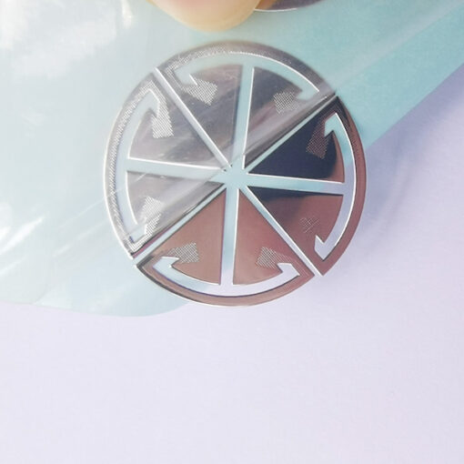 ສະຕິກເກີໂລຫະ nickel 47 ໂລໂກ້ JTT | ຈີນມືອາຊີບ Custom Metallic Logo Stickers ຜູ້ຜະລິດ, ໂຮງງານຜະລິດ
