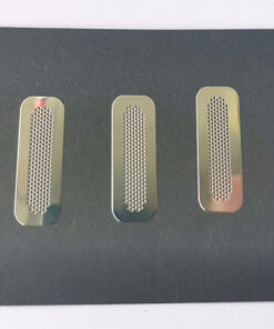 speaker mesh metal sticker 3 JTT logos | China Professional Custom Metallic Logo Stickers Manufacturers, Factory