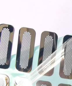 speaker mesh metal sticker 4 JTT logos | China Professional Custom Metallic Logo Stickers Manufacturers, Factory