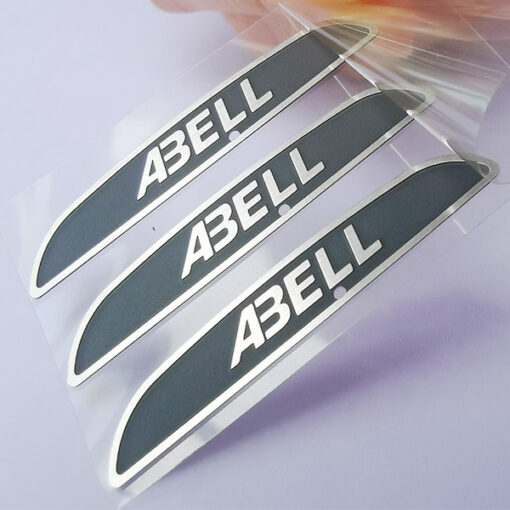stainless steel metal sticker 33 JTT logos | China Professional Custom Metallic Logo Stickers Manufacturers, Factory