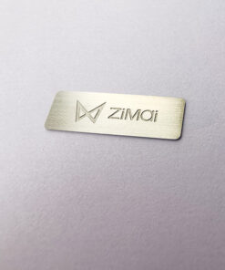Edelstahl-Metallaufkleber 45 JTT-Logos | China Professionelle Hersteller von benutzerdefinierten metallischen Logoaufklebern, Fabrik